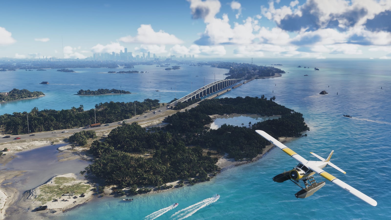 Leonida Keys adaları — GTA 6 resmî ekran görüntüsü